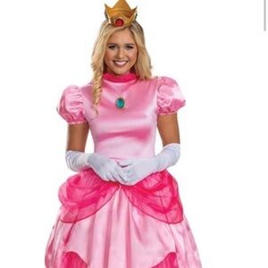 Charming Princess Peach Pink Costume